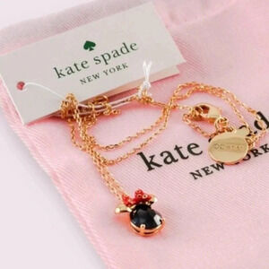 DISNEY X KATE SPADE MINNIE MOUSE NECKLACE NWT